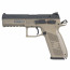 Страйкбольный пистолет (KJW) CZ P-09 Duty (ASG Licensed) - TAN