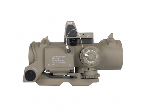 Прицел оптический Elcan SpecterDR 1x-4х + коллиматор RMR (TAN)